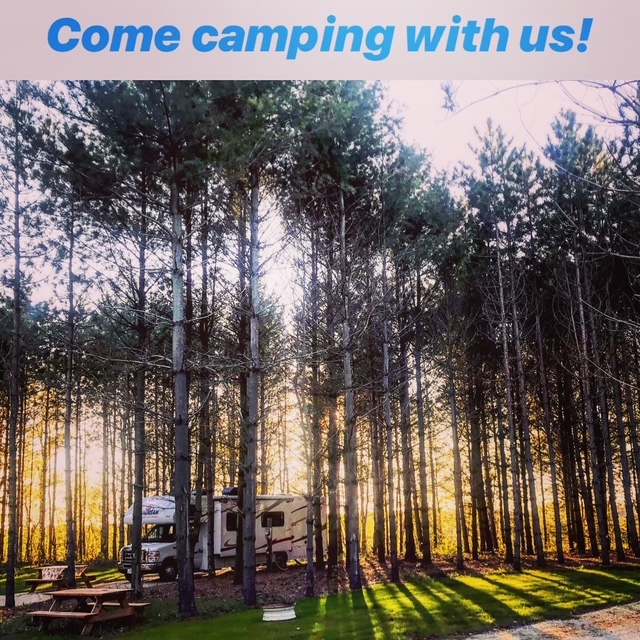 Come camping with us